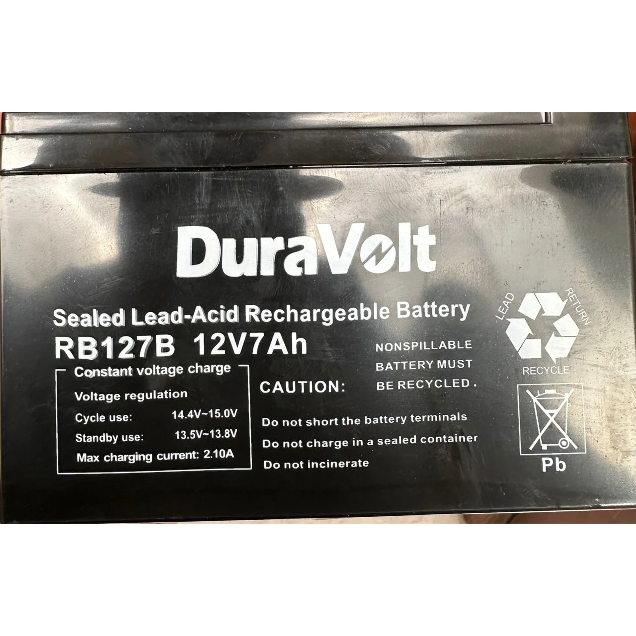 _12V 7AH Sealed Lead Acid Rechargeable Battery (Lead Acid, Rechargeable)