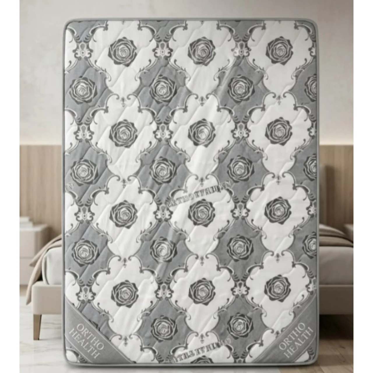 _4x6 Feet Semi-Orthopedic Mattress - 12 Inches Thick (Durable, Supportive, Long-Lasting)