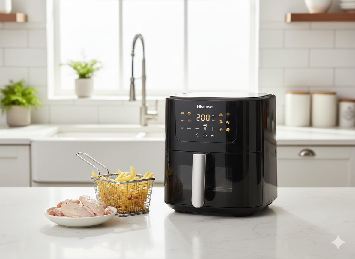 Hisense 5L Digital Air Fryer with Visible Window