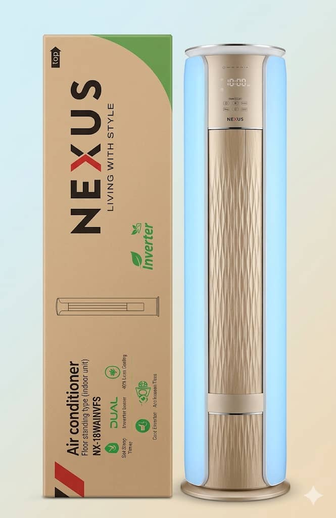 Nexus NX-18WAINVFS 2HP Inverter Floor Standing Air Conditioner – Energy Efficient AC