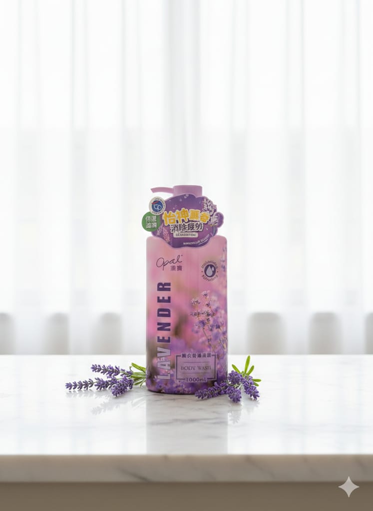 Opal Lavender Body Wash 1000ml  ( A carton of 6Pcs)