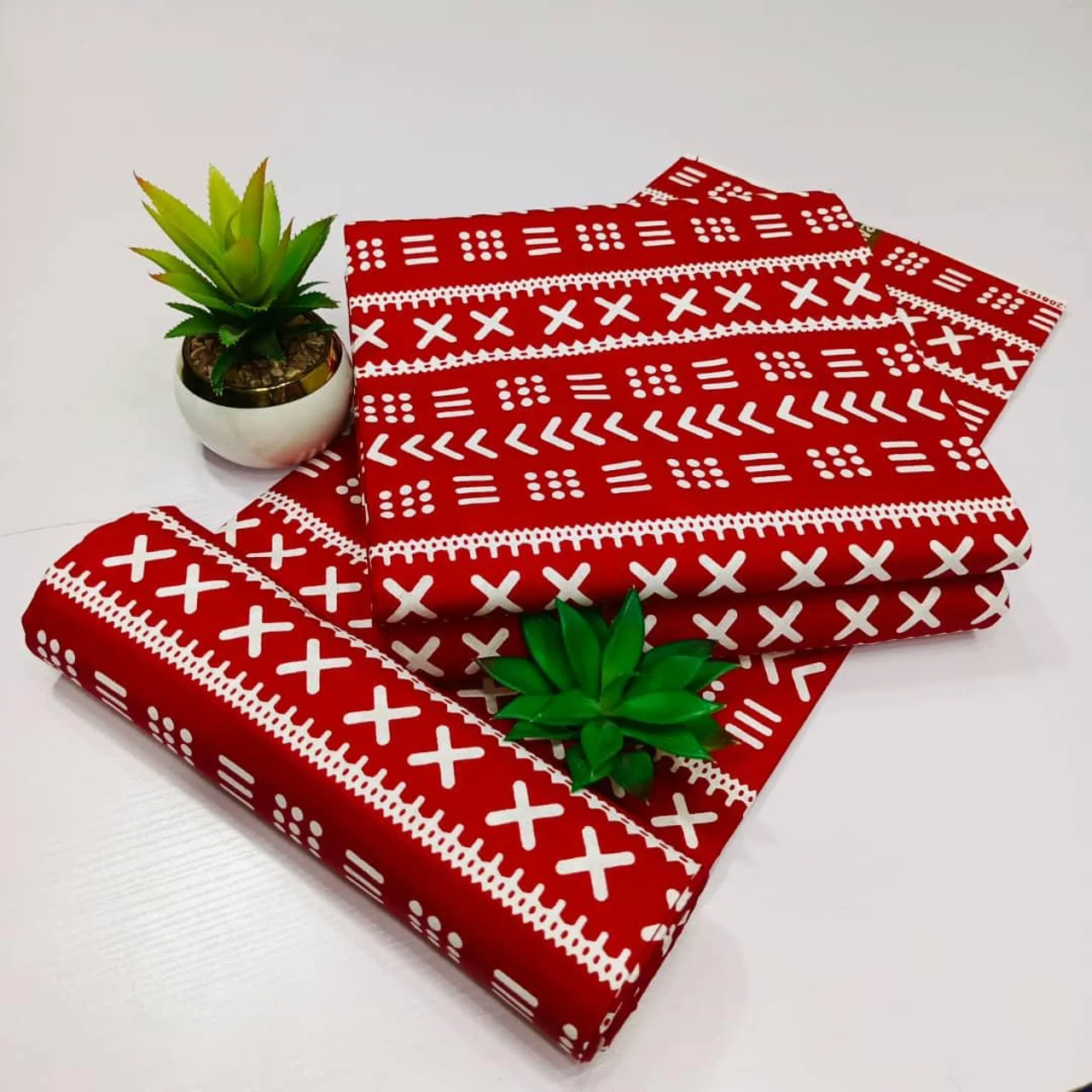 _African Cotton Fabric (100% Authentic, Trendy, Stylish, Long-lasting)