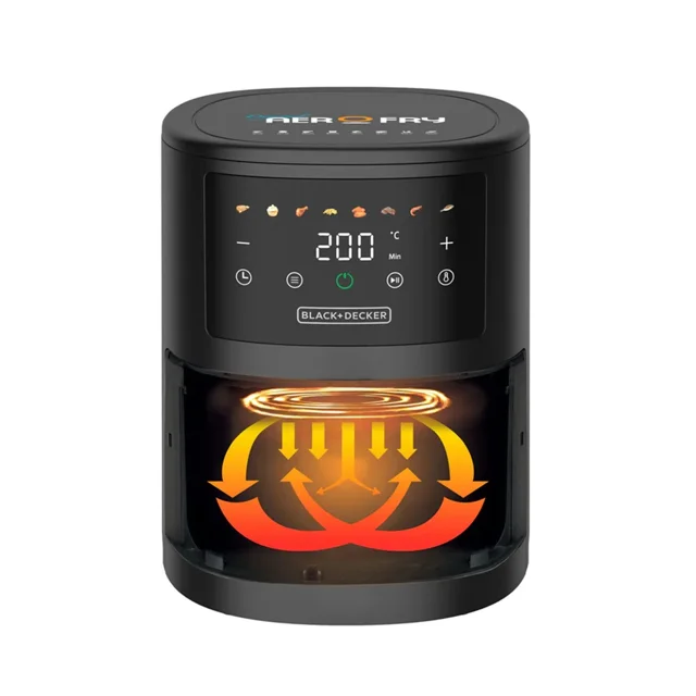 _BLACK+DECKER AF350 Convection Manual Air Fryer – 3.5L (Black)_BLACK+DECKER AF350 Convection Manual Air Fryer – 3.5L (Black)