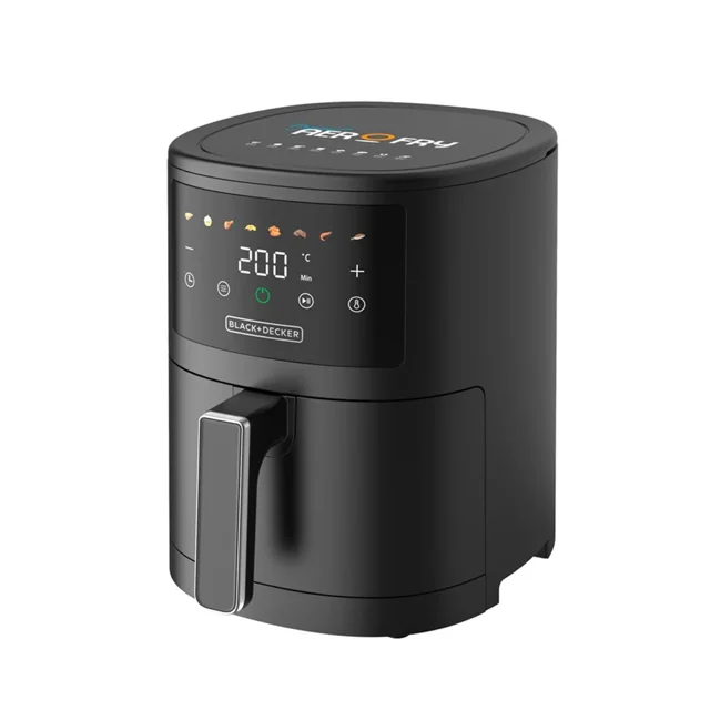 None_BLACK+DECKER AF350 Convection Manual Air Fryer – 3.5L (Black)