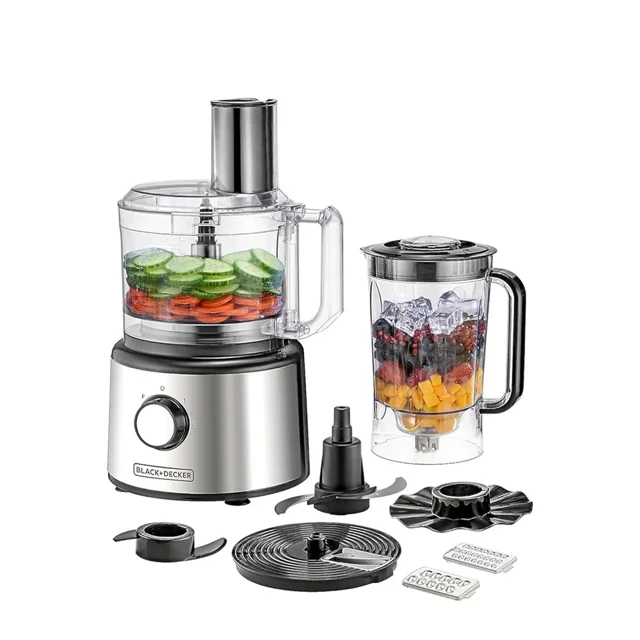 None_BLACK+DECKER Multi-Function Food Processor 750W – FX760-B5
