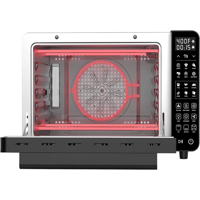 _Buchymix 24 Liters Professional Dehydrator & Air Fryer Oven with 3D Heating Elements  | BA500