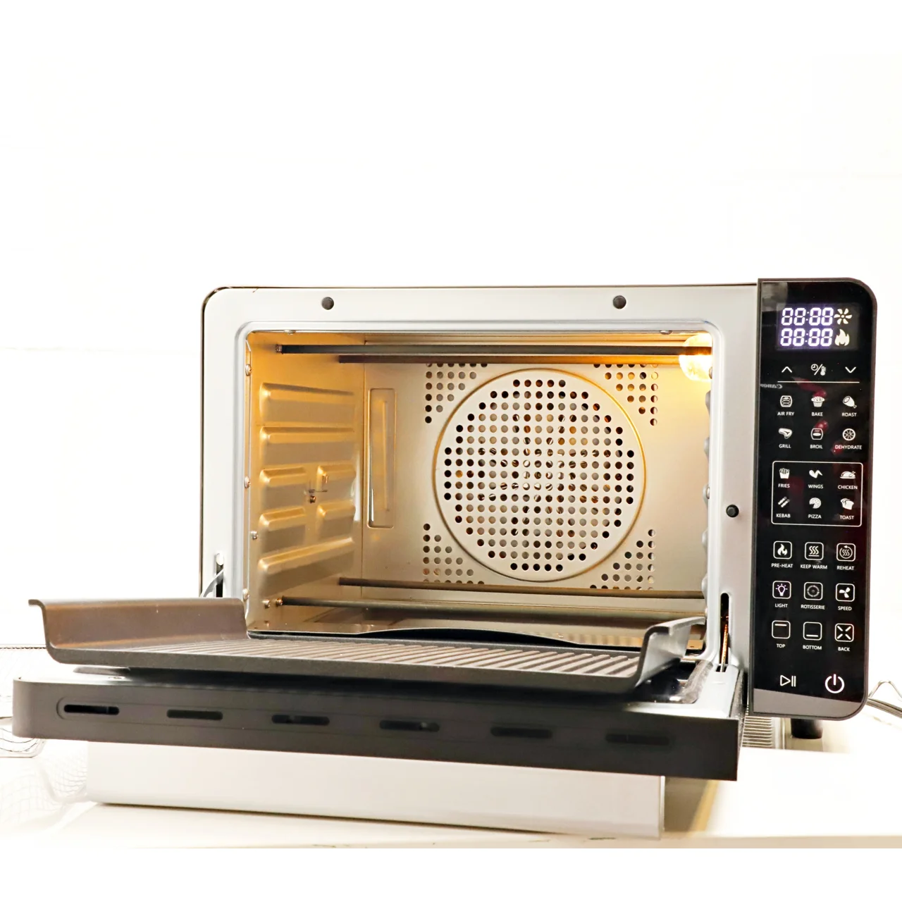 _Buchymix Professional Dehydrator & Air Fryer Oven with 3D Heating Elements -24L
