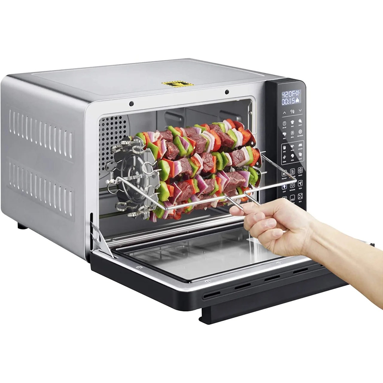 _Buchymix Professional Dehydrator & Air Fryer Oven with 3D Heating Elements -24L