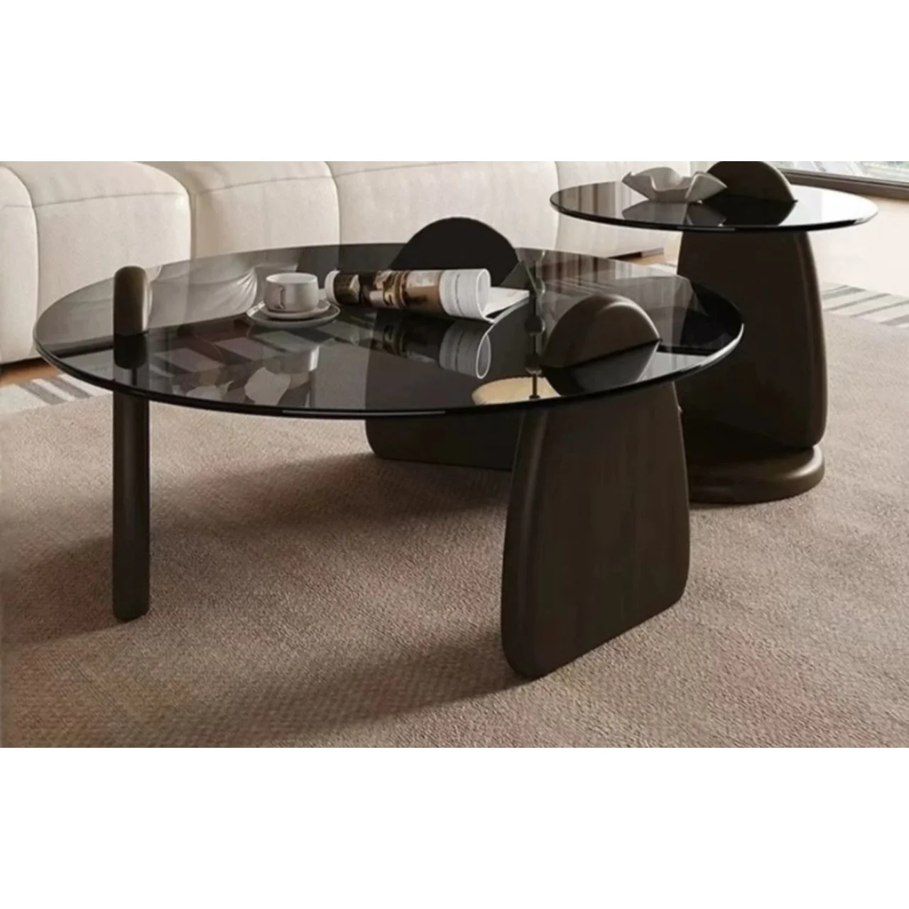 _Contemporary Elegant Coffee Table (Sturdy, Distinctive, Chic)