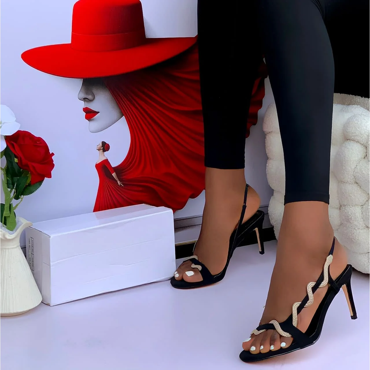 _Elegant and Durable Women's Footwear (Premium, Resilient, Chic, Trendy)