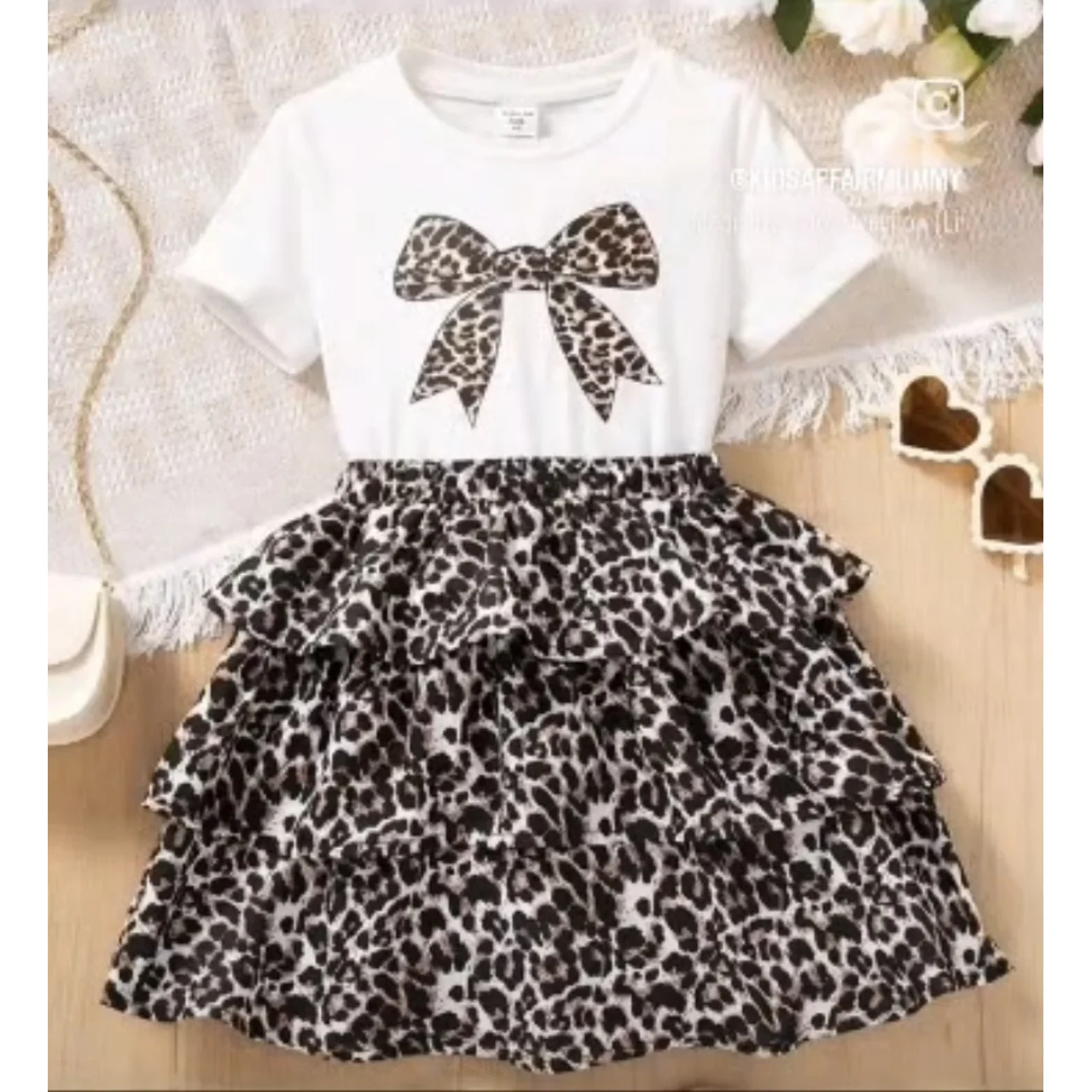 _Elegant and Stylish Skirt and Top Set for Girls