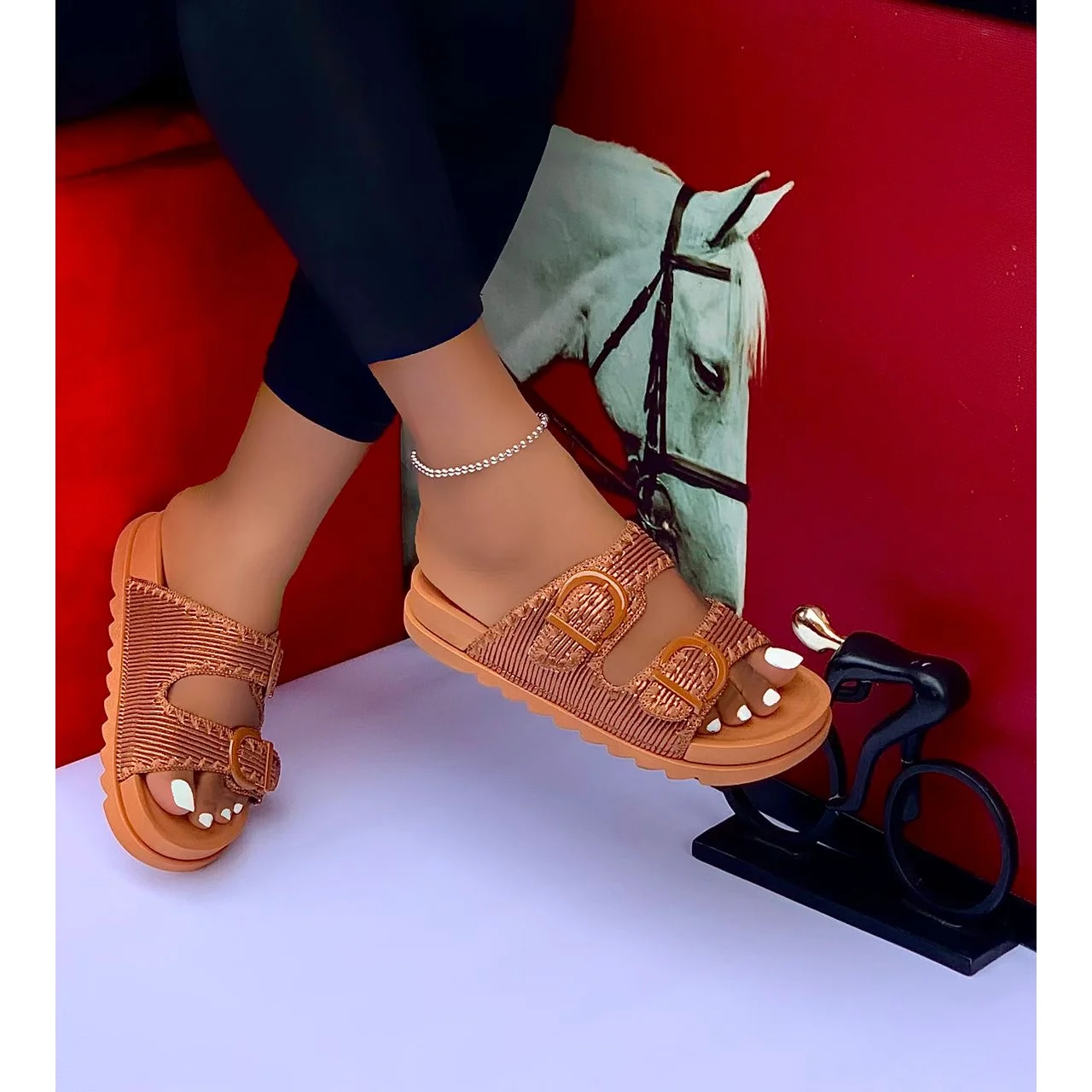 _Elegant and Stylish Women's Slippers (Durable and Classy)