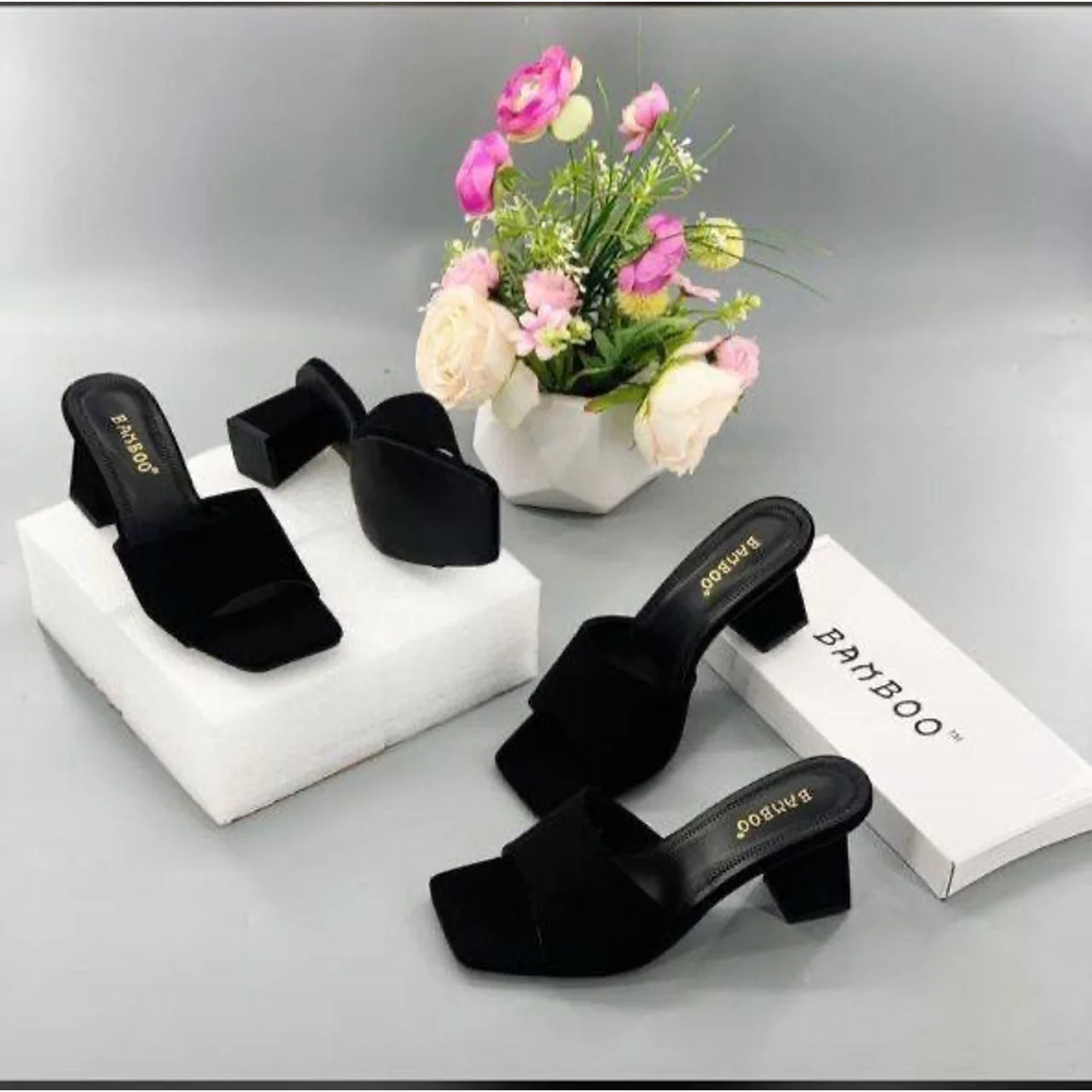 _Elegant Bamboo Women's Footwear (Durable, Stylish, Fashion-Forward, Sophisticated)