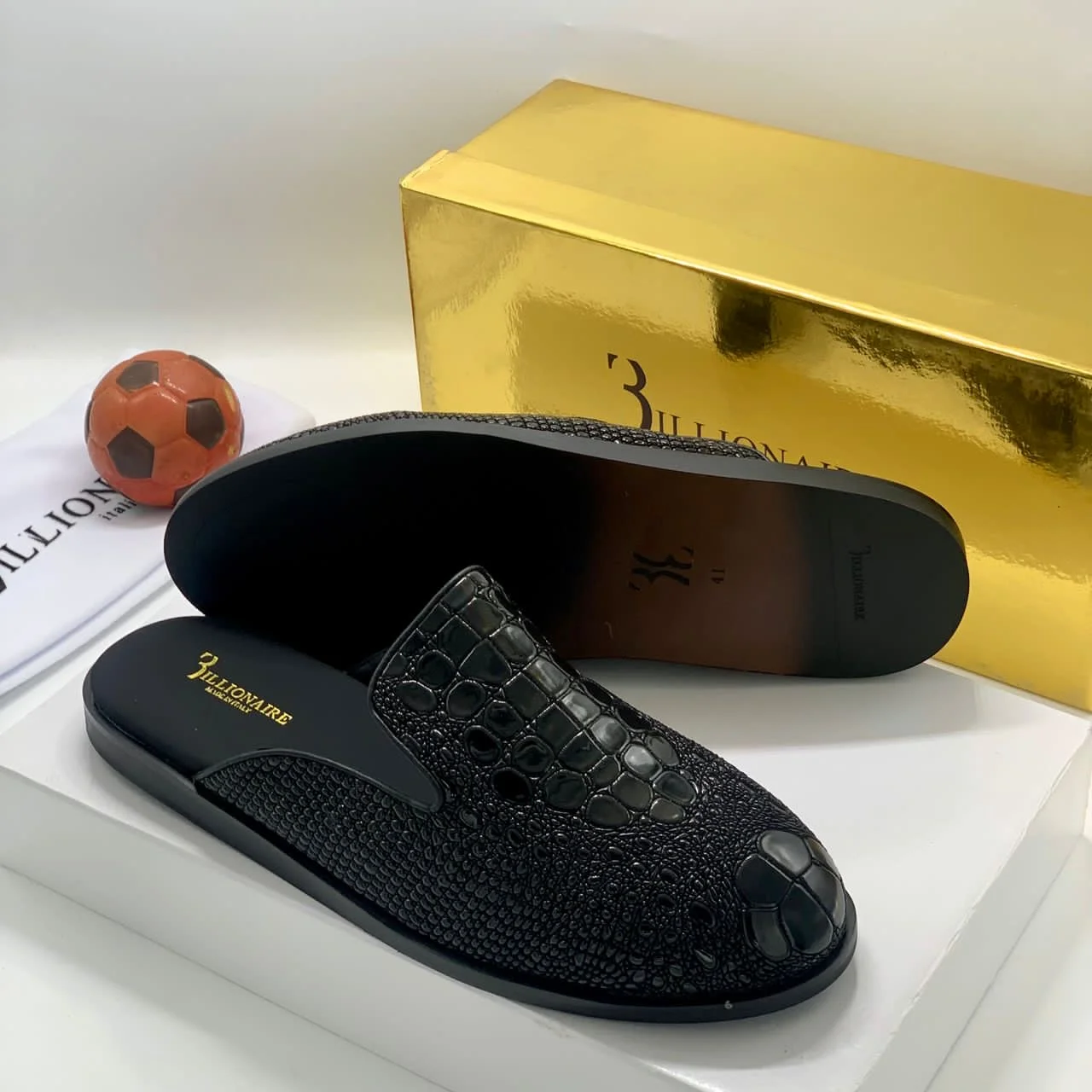 _Elegant Men's Half Shoes (Stylish, Classy, Durable, Sophisticated)