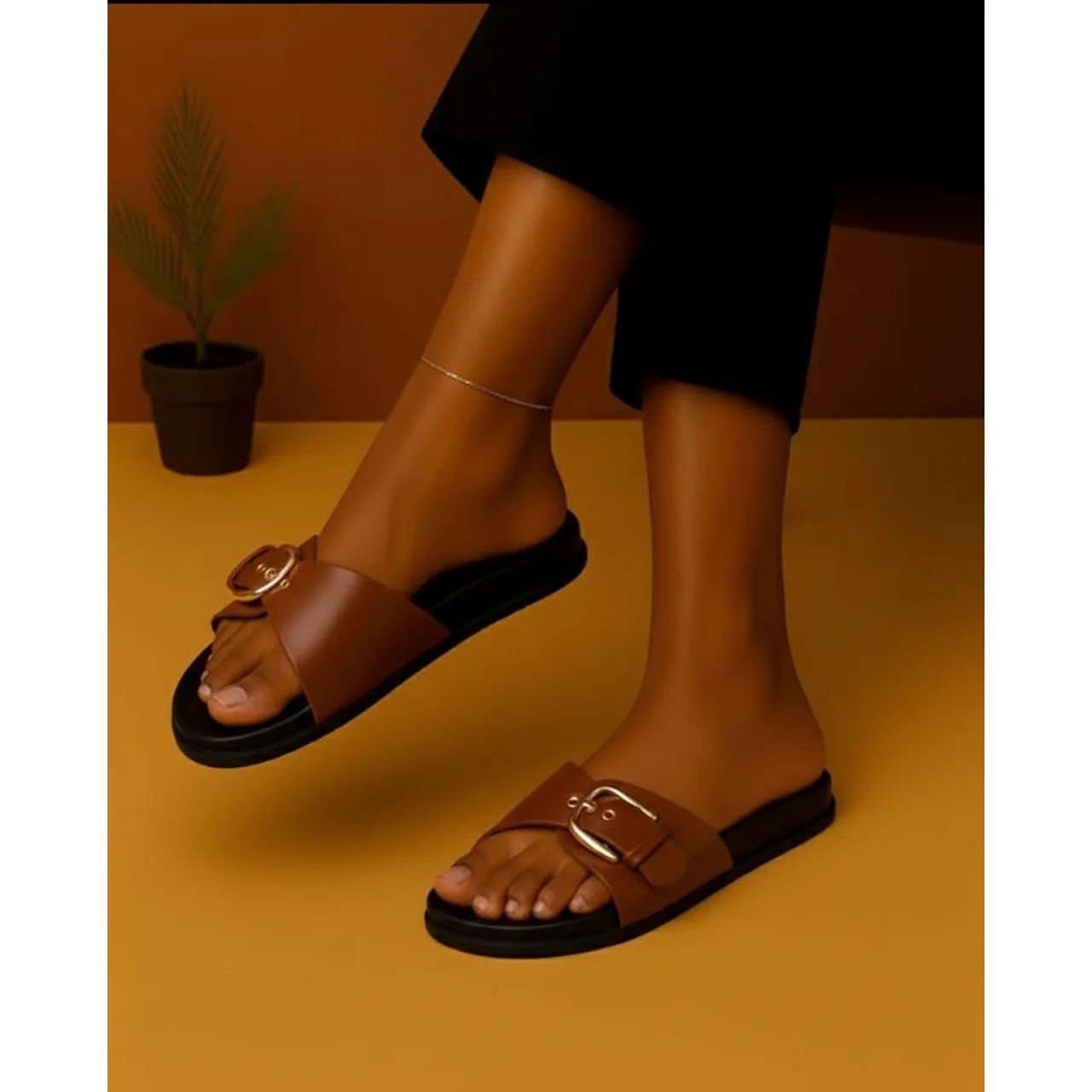 _Elegant Women's Slippers (Chic, Fashionable, Long-lasting, Sophisticated)