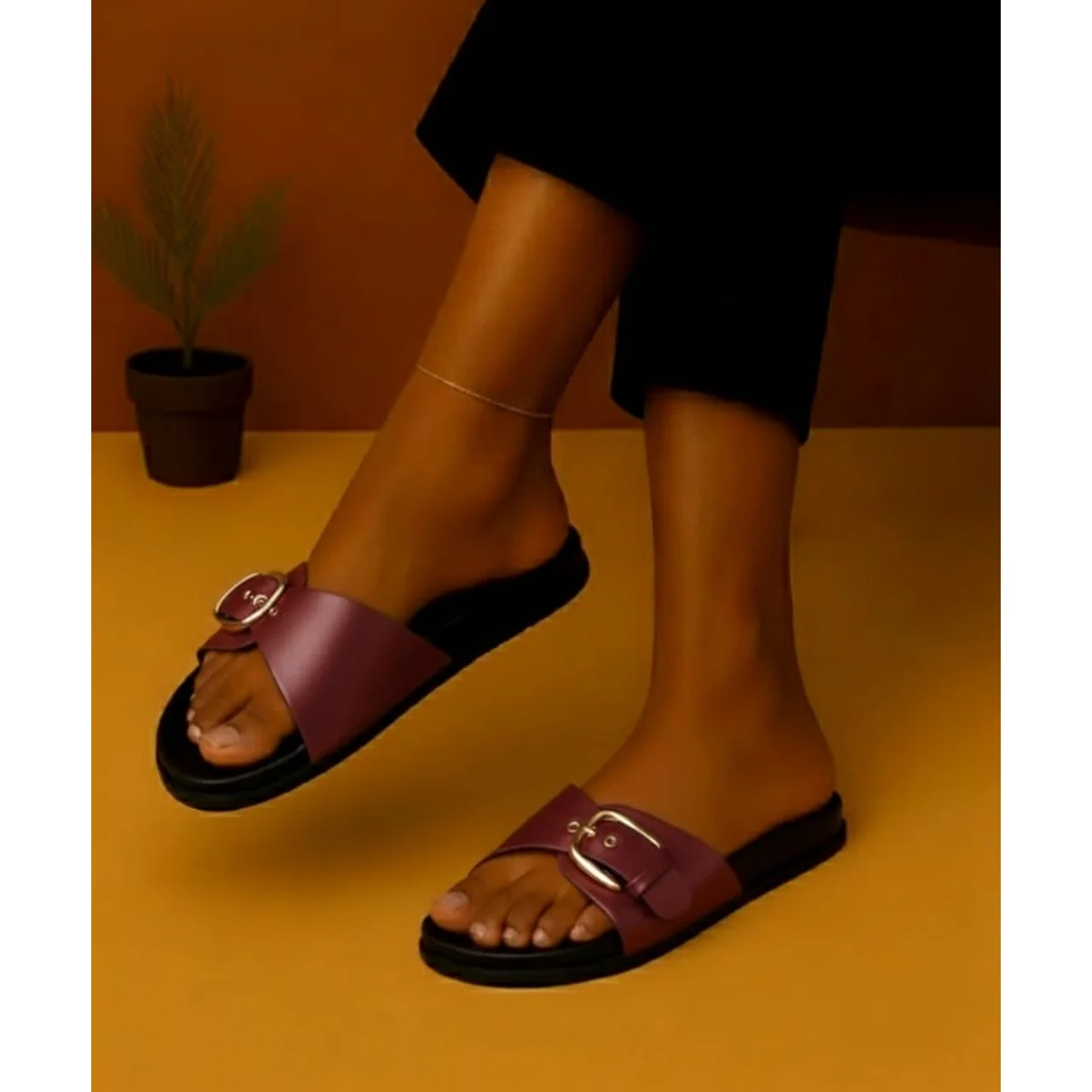_Elegant Women's Slippers (Chic, Fashionable, Long-lasting, Sophisticated)