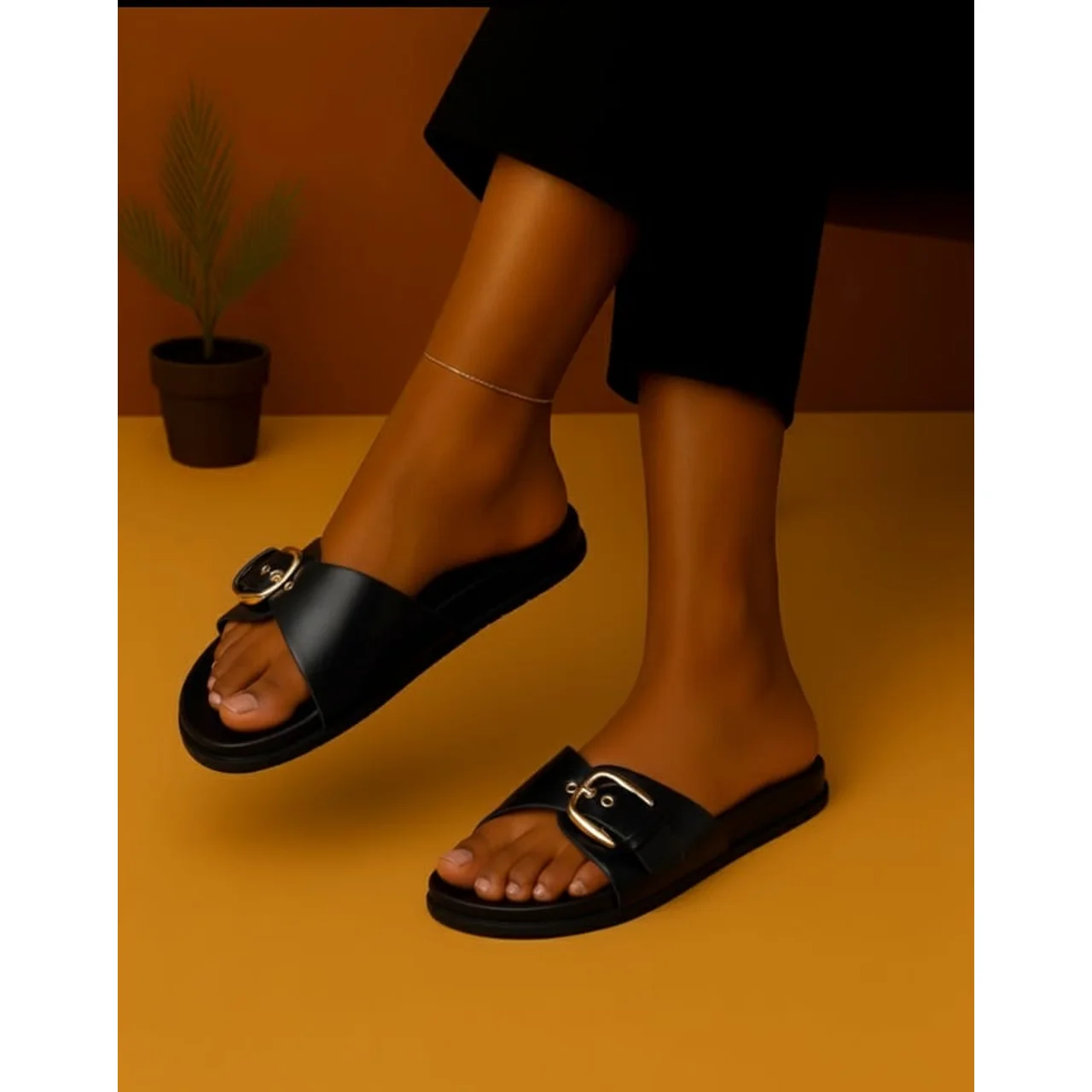 _Elegant Women's Slippers (Chic, Fashionable, Long-lasting, Sophisticated)