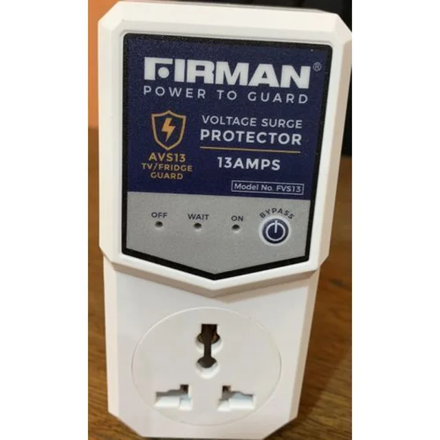 None_Firman Power Surge Protection Adaptor 13Amp
