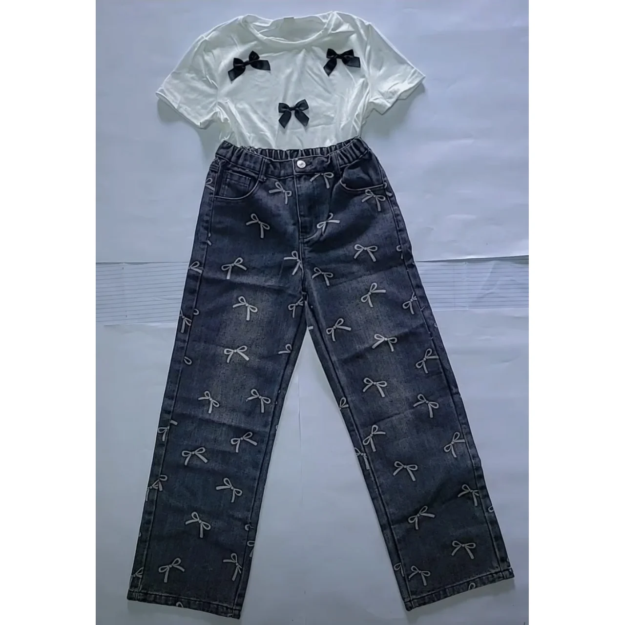 _Girls' Two-Piece Set (Chic, Trendy, Elegant, Long-Lasting)