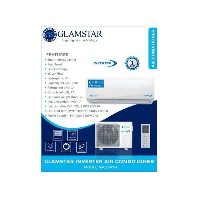 _Glamstar 1.5 HP Inverter Split  Air Conditioner |