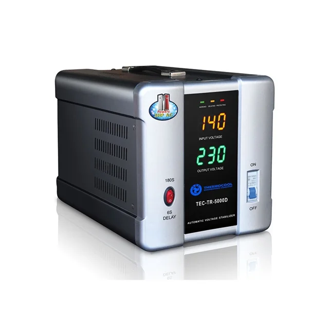 None_Haier Thermocool 5000VA Digital Stabiliser | TEC STABILIZER DIGITAL 5000VA
