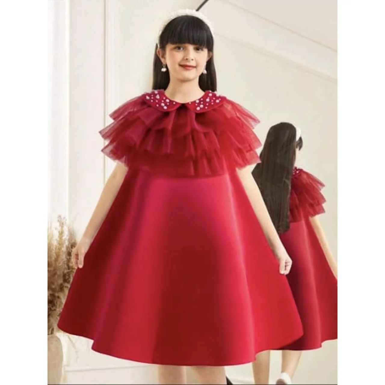 _High-Quality Girls Dress (Chic, Elegant, Stylish, Perfect for Any Occasion)