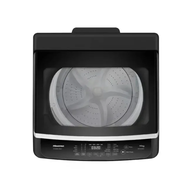 None_Hisense 14Kg Top Loader Automatic Washing Machine | WM 1402T-WTJA