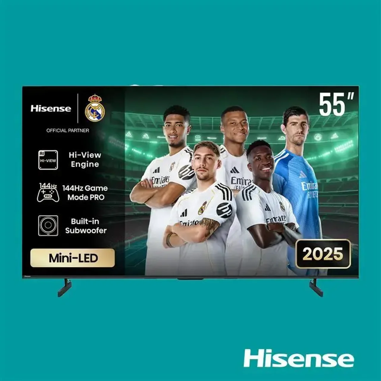 _Hisense 55 Inch 4K Smart Mini-LED 144Hz QLED Gaming TV | 55U7Q