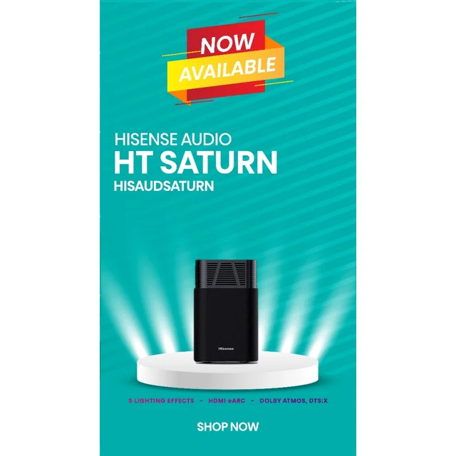 _Hisense 700W 4.1.2CH Home Theater System | HISAUDSATURN