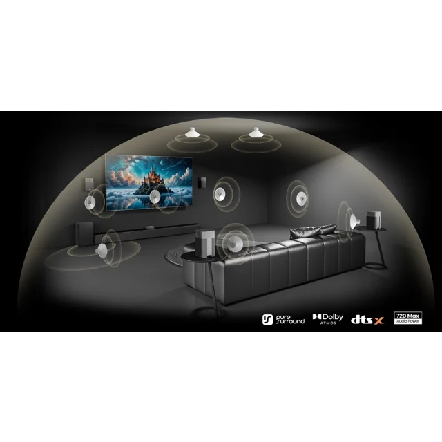 _Hisense 700W 4.1.2CH Home Theater System | HISAUDSATURN
