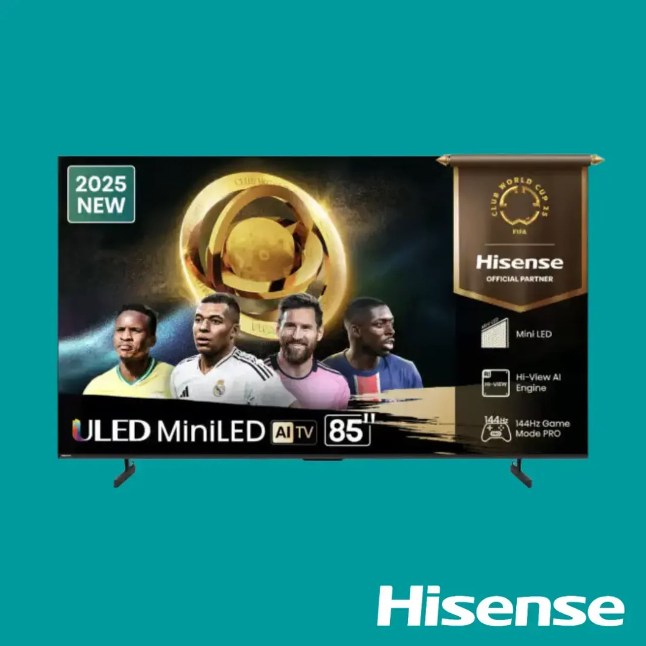 _Hisense 85 Inch 4K Smart Mini-LED Gaming TV with 144Hz VRR | TV85U7Q