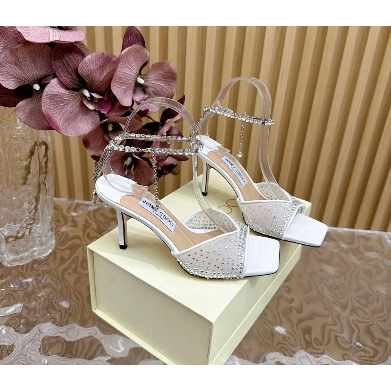 _Jimmy Choo Elegant Women's Footwear (Premium Quality, Stylish, Chic, Long-lasting)