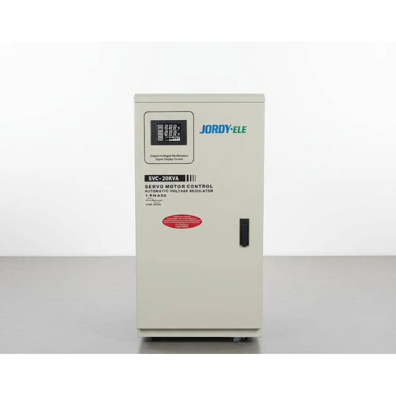 _JORDY-ELE 20KVA Servo Motor Control Automatic Voltage Regulator – Digital Display, Single Phase