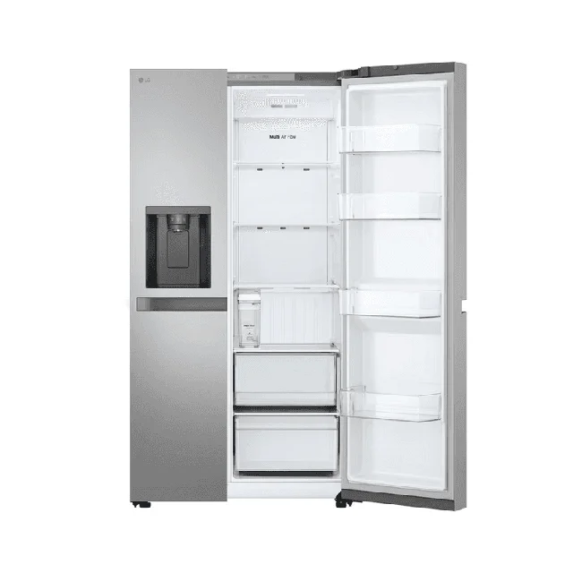 _LG 684L Side by Side Refrigerator featuring UVnano® Water and Ice Dispenser | REF257KLKW-L