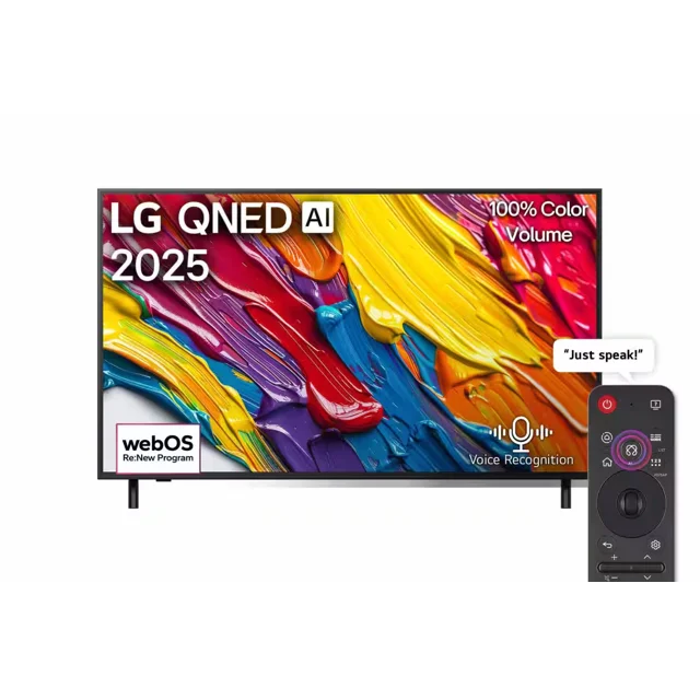 _LG 86 Inch QNED 4K Smart TV with AI Magic Remote (2025)| 86QNED82A6A