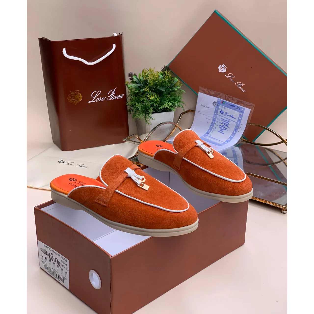 _Luxury Suede Half Shoes for Women (High-Quality, Elegant, Fashion-Forward, Stylish, Long-lasting)