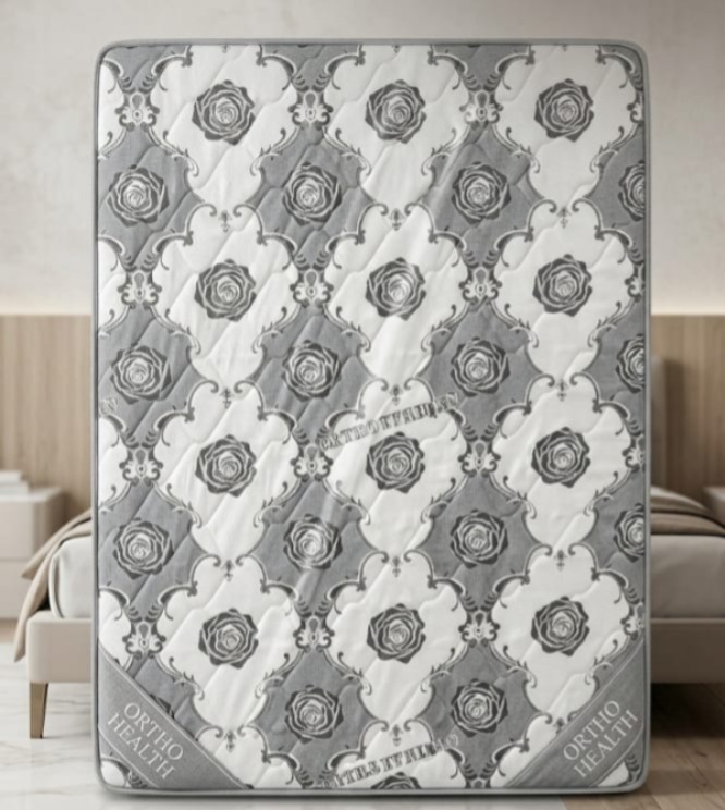 4x6 Feet Semi-Orthopedic Mattress - 12 Inches Thick (Durable, Supportive, Long-Lasting)