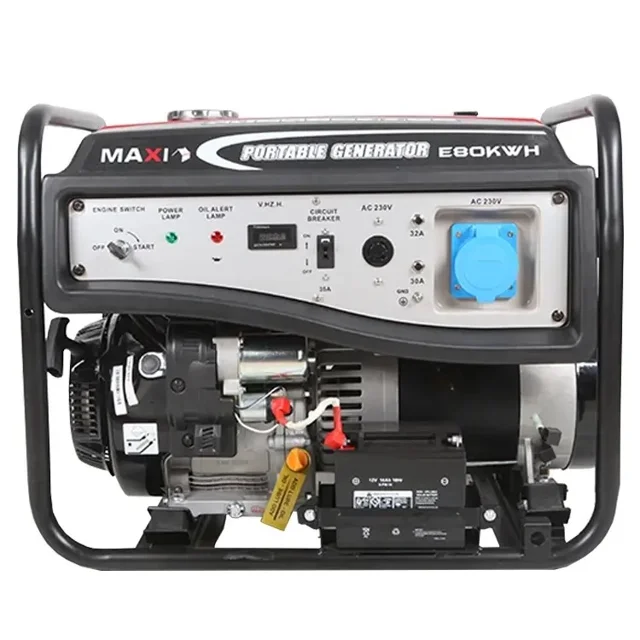 _Maxi 10Kva 100% Copper Key Starter Generator | MAXIGEN EK80