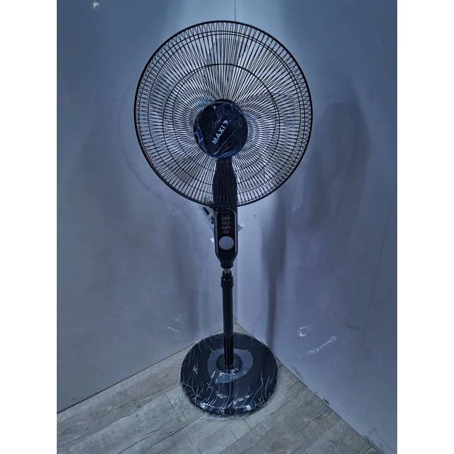 _Maxi 16inch Standing Rechargeable Fan Black | 40AC-KYS