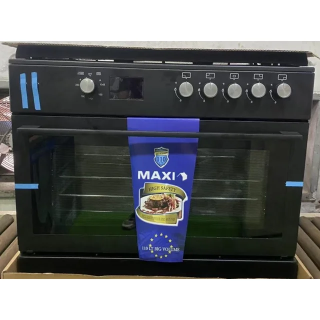_Maxi 5 Burner 60x90cm Black Standing Gas Cooker | 6090FK963DBB_Maxi 5 Burner 60x90cm Black Standing Gas Cooker | 6090FK963DBB