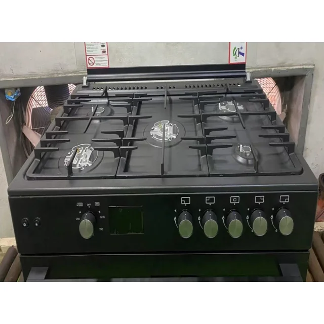 _Maxi 5 Burner 60x90cm Black Standing Gas Cooker | 6090FK963DBB