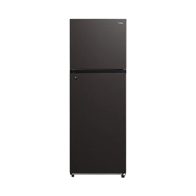 _Midea 173L Black Double Door Top Mount Refrigerator | MDR237
