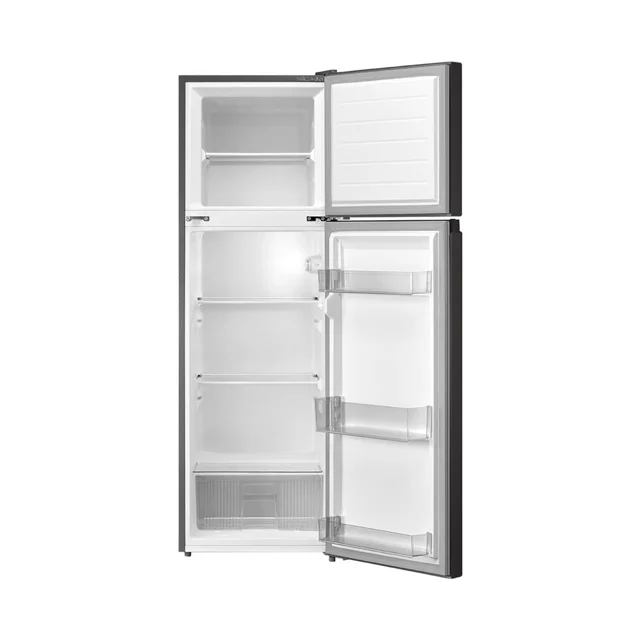 _Midea 173L Black Double Door Top Mount Refrigerator | MDR237_Midea 173L Black Double Door Top Mount Refrigerator | MDR237