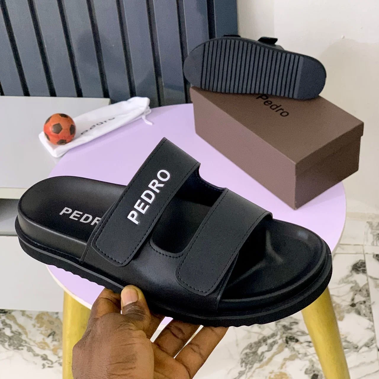 _Pedro Men’s Elegant Slippers (Stylish, Durable, Sophisticated, Trendy)