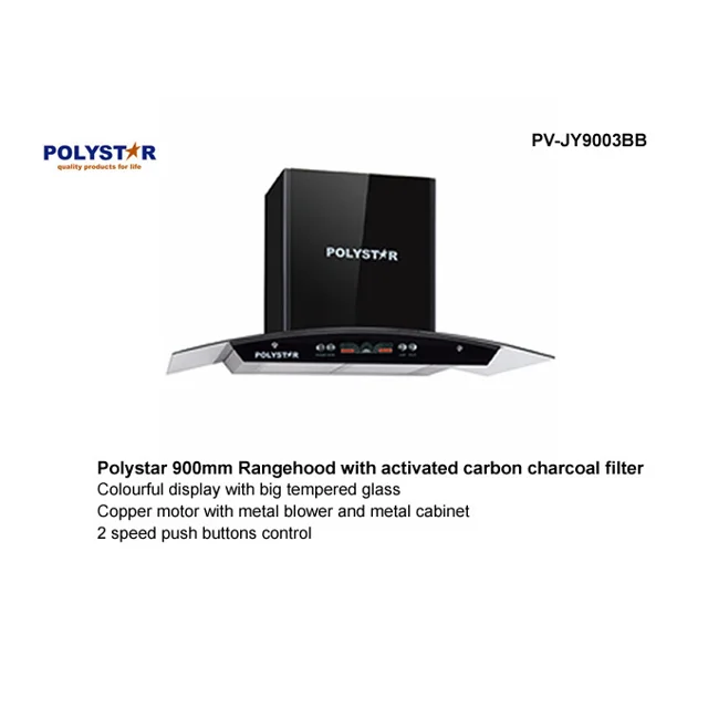 _Polystar 90cm Rangehood Carbon Charcoal Filter | PV-JY9003BB
