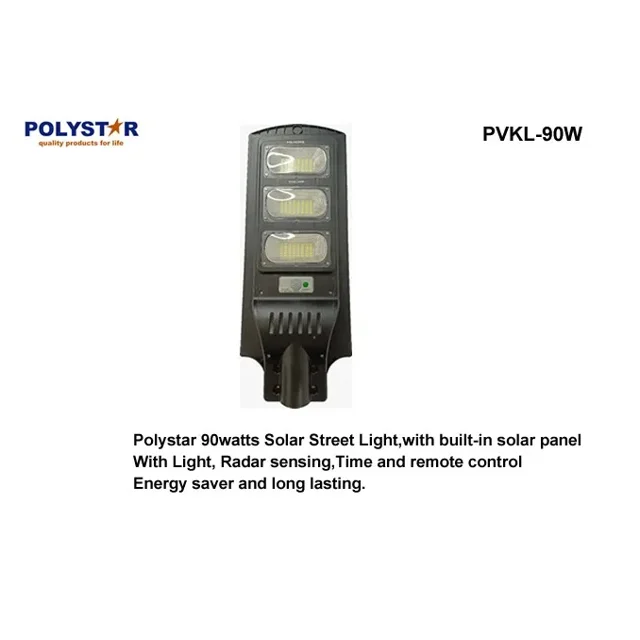 None_Polystar 90W Long Lasting Solar Street Light | PVKL-90W