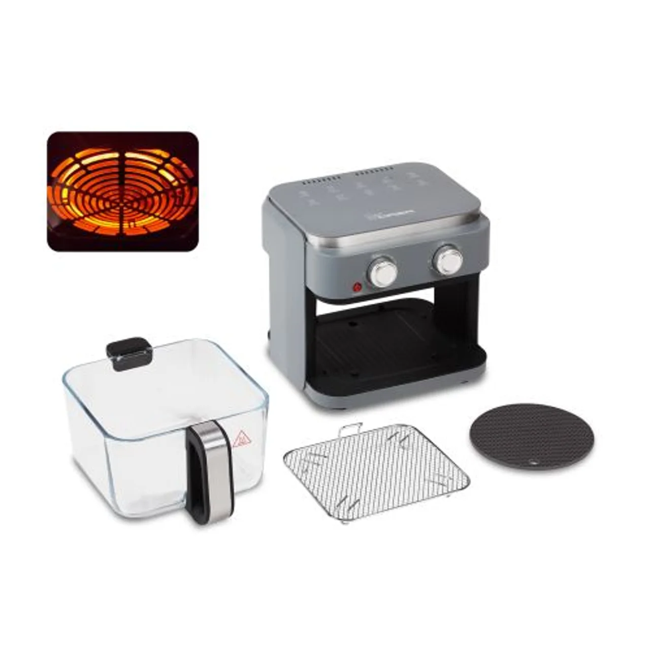 _Qasa 6L Large Capacity Air Fryer 1200W | QFY-660