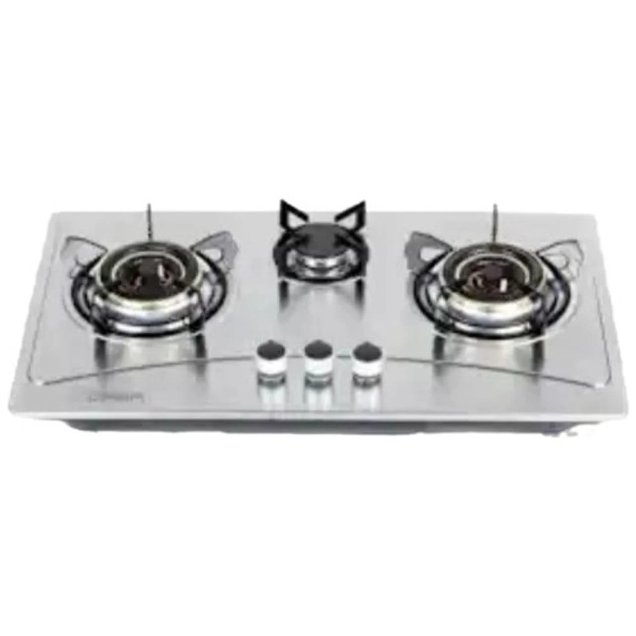 _Qasa Two Burner Gas Cooker Stainless| Premium
