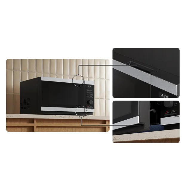 _Samsung 32L Microwave & Grill Oven with Auto Cook – Black Stainless Steel_Samsung 32L Microwave & Grill Oven with Auto Cook – Black Stainless Steel