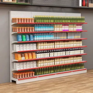 _5 Tier Adjustable Storage Shelf For Supermarkets/Kitchen/Garage Storage